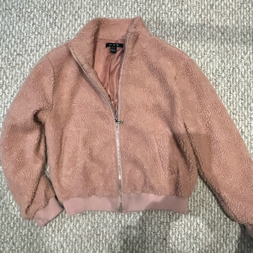 Blush Teddy Jacket